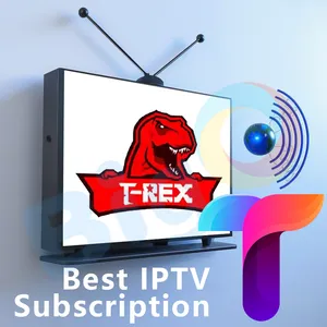 Hot Selling Trex IPTV Tivi One Tivi IPTV M3u IPTV Subscription for Europe Netherlands Spain Germany Channels 12 Months T-Rex IPTV Strong Panel IPTV